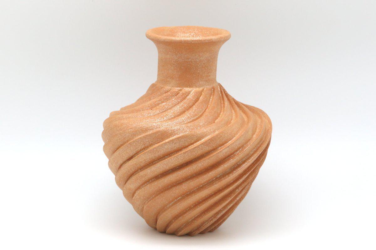 Jemez Wave Micacious Clay Pot